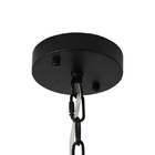 Lustre Pendente Nordecor Candle 2242 Preto E27 Bivolt - Único