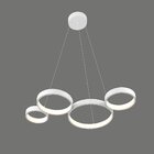 Lustre Pendente Nordecor Clear 2146 Branco Led Bivolt