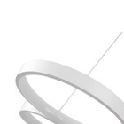 Lustre Pendente Nordecor Clear 2146 Branco Led Bivolt