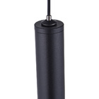 Lustre Pendente Nordecor Dunn 2689 Preto Led Bivolt