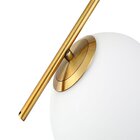 Lustre Pendente Nordecor Globe 2104 Dourado E27 Bivolt