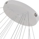 Lustre Pendente Nordecor Inverse Quadrado 2169-1 Com 5 Metros