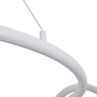 Lustre Pendente Nordecor Ivair 2180 Branco Led Bivolt