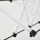 Lustre Pendente Nordecor Juli 2731 Preto Led Bivolt