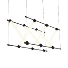 Lustre Pendente Nordecor Juli 2731 Preto Led Bivolt