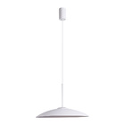 Lustre Pendente Nordecor Kale Ger 2859 38cm Branco Led Bivolt