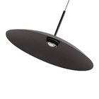 Lustre Pendente Nordecor Kale Ger 2862 45cm Preto Led Bivolt