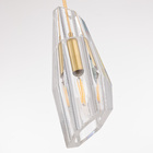 Lustre Pendente Nordecor Kary 2588 Ouro Fosco E14 Bivolt