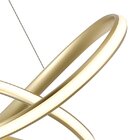 Lustre Pendente Nordecor Labra 2165 Bronze Led Bivolt