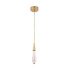 Lustre Pendente Nordecor Leah 2409 Dourado Led Bivolt