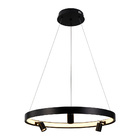 Lustre Pendente Nordecor Lilla 2539 Preto Led Bivolt