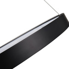 Lustre Pendente Nordecor Lilla 2539 Preto Led Bivolt