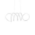 Lustre Pendente Nordecor Lire 2136 Branco Led Bivolt - Único