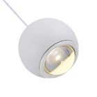 Lustre Pendente Nordecor Muna 2699 Branco Led Bivolt Branco 2