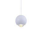 Lustre Pendente Nordecor Muna 2699 Branco Led Bivolt Branco 2