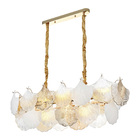 Lustre Pendente Nordecor Musche Ori 2906 Ouro Brilho E14 Bivo