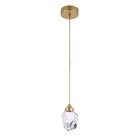 Lustre Pendente Nordecor Mya Led Bivolt Dourado