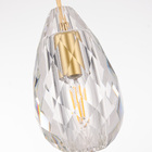 Lustre Pendente Nordecor Nitt 2587 Ouro Fosco E14 Bivolt