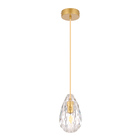 Lustre Pendente Nordecor Nitt 2587 Ouro Fosco E14 Bivolt