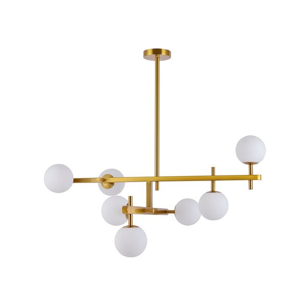 Lustre Pendente Nordecor Romai Ori 2275 Bronze G9 Bivolt