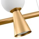 Lustre Pendente Nordecor Teas 2467 Dourado G9 / Gu10 Bivolt