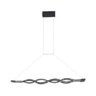 Lustre Pendente Nordecor Tunna 2230 Preto Led Bivolt