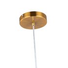 Lustre Pendente Nordecor Upus In E27 Bivolt Dourado 2126