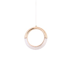 Lustre Pendente Nordecor Woni 2414 Dourado Led Bivolt