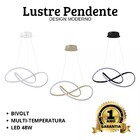 Lustre Pendente Novadedor Branco