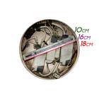 Lustre Pendente Oca 2 Aneis 80 E 60cm 74w Gd003nk St1878