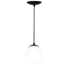 Lustre Pendente Orby Bolinha Preto