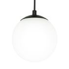 Lustre Pendente Orby Bolinha Preto