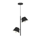 Lustre Pendente Orluce Cupola Or1202 Preto 2xg9 Bivolt