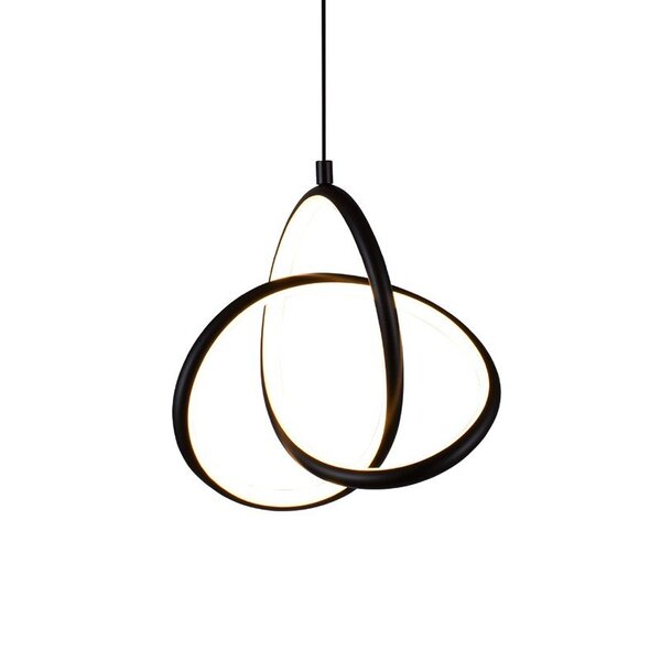 Lustre Pendente Orluce Link Or1207 Cromado Com Led Bivolt