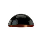 Lustre Pendente Orluce Orbi Or207 Preto Brilho E27 Bivolt - Ú