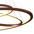 Lustre Pendente Orluce Tabat Or1787 Com 3 Aros 80/60/40cm Cob