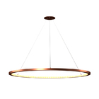 Lustre Pendente Orluce Tabat Or1795 80cm Cobre Led Bivolt - Ú