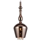 Lustre Pendente para Sala Lucce nas Cores Cobre, Cromado e Tr