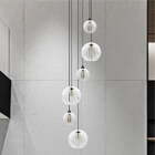 Lustre Pendente Para Sala Pé Direito Alto 5m Mbm - Branco