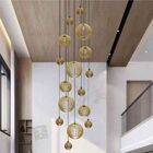 Lustre Pendente Para Sala Pé Direito Duplo Big Boss Marfim