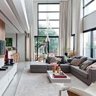 Lustre Pendente Para Sala Pé Direito Duplo Quatro Funnel P7 -