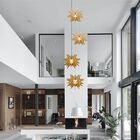 Lustre Pendente Para Sala Pé Direito Duplo Quatro Star Marfim