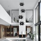 Lustre Pendente Para Sala Pé Direito Duplo Quatro Star Preto