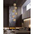 Lustre Pendente Para Sala Pé Direito Duplo Sp-brisa Marfim