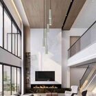 Lustre Pendente Para Sala Pé Direito Duplo Sp-focus Marfim