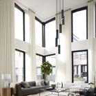 Lustre Pendente Para Sala Pé Direito Duplo Sp-focus Preto