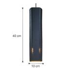 Lustre Pendente Para Sala Pé Direito Duplo Sp-focus Preto