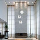 Lustre Pendente Para Sala Pé Direito Duplo Trio Arabesques Br