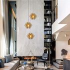 Lustre Pendente Para Sala Pé Direito Duplo Trio Arabesques Ma