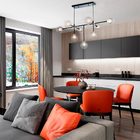 Lustre Pendente Para Sala Sputnik Manhattan Moderno 9 Lâmpada